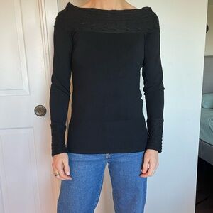Very cute cowl neck sweater. Dress up or dress down.